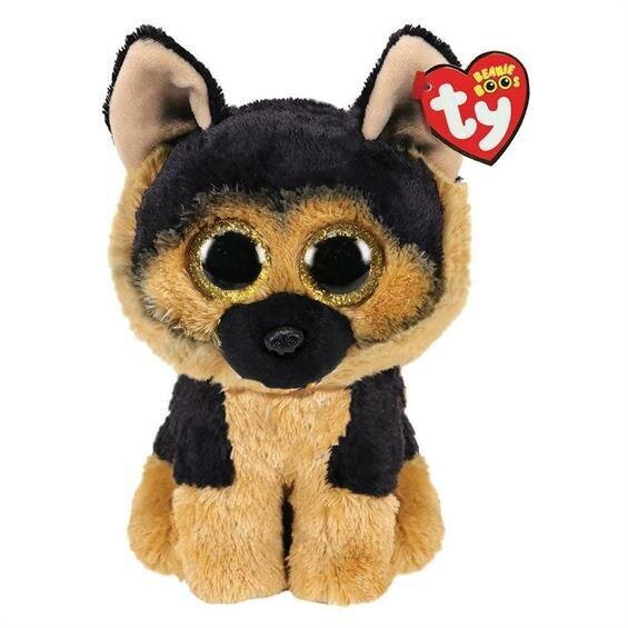 М&#039;яка іграшка TY Beanie Boo&#039;s Німецька вівчарка &quot;GERMAN&quot; 36309 15 см Різнокольоровий