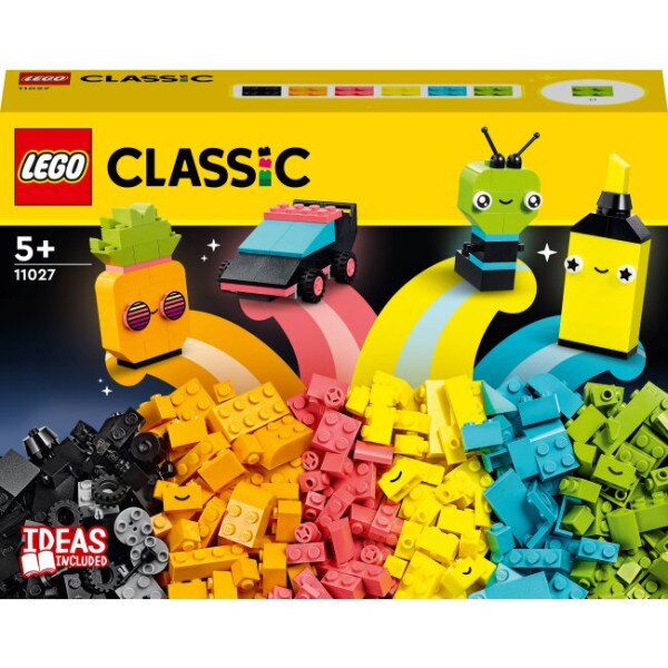 Конструктор LEGO Творчі неонові веселощі 11027 Різнокольоровий