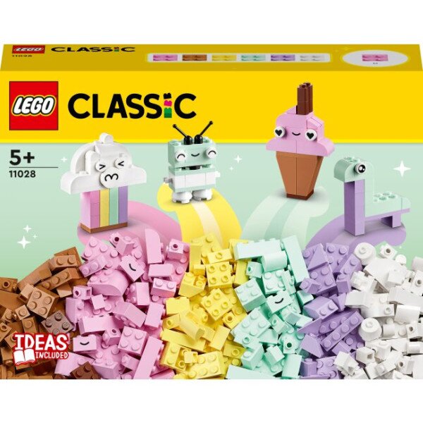 Конструктор LEGO Творчі пастельні веселощі 11028 Різнокольоровий