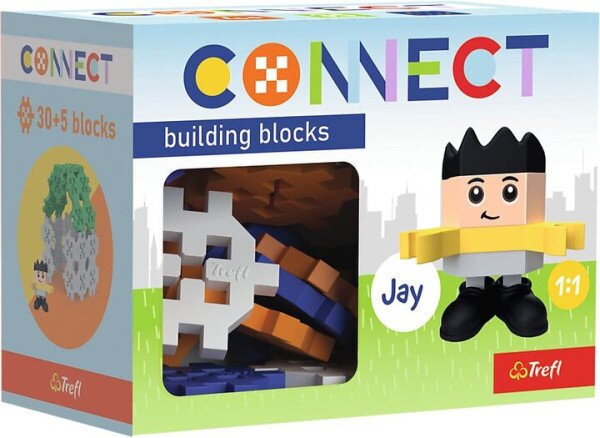Купити Конструктор Trefl Connect 62006 35 ел. Різнокольоровий Артикул: 5900511620061 Фото №1
