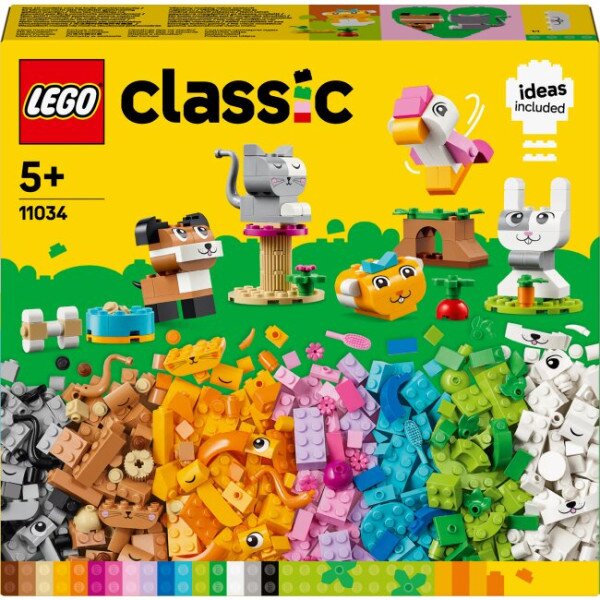Конструктор LEGO Творчі улюбленці 11034 Різнокольоровий