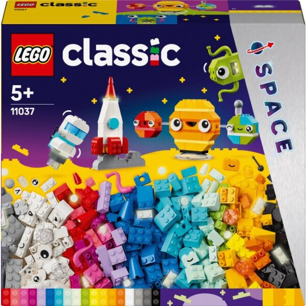 Конструктор LEGO Творчі космічні обʼєкти 11037 Різнокольоровий