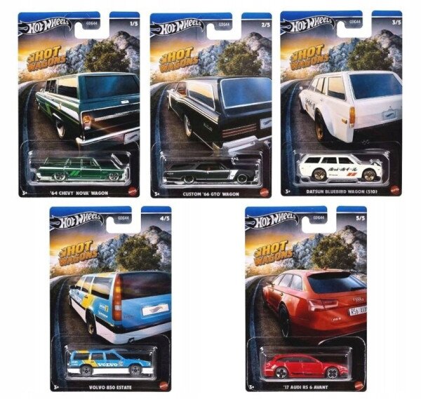Тематична машинка &quot;Хітові універсали&quot; Hot Wheels HWR56 Різнокольоровий
