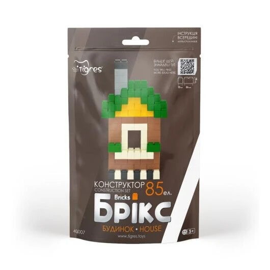Конструктор Дом &quot;Брикс&quot; Tigres 40007 85 эл. (4820251102072)