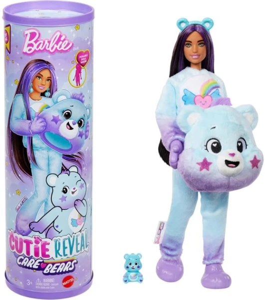 Купить Кукла Barbie "Cutie Reveal" серии "Care Bears: новая волна" – мишка Мечтатель JFV61 Разноцветный Артикул: 194735306275 Фото №1