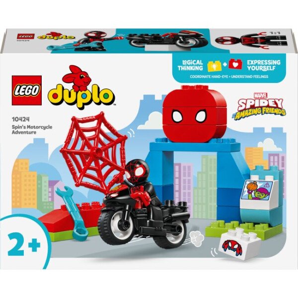Конструктор LEGO Мотопригоди Спіна 10424 Різнокольоровий