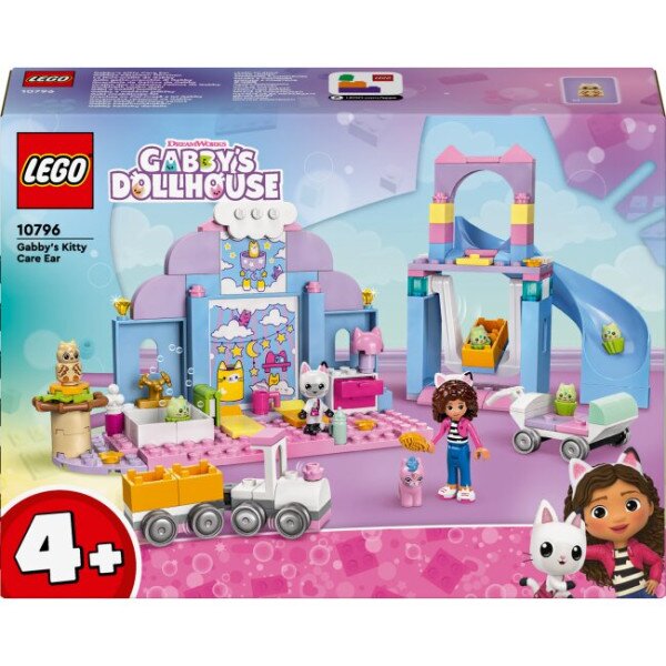 Конструктор LEGO Мини-кото-ясли Габби 10796 165 деталей Разноцветный