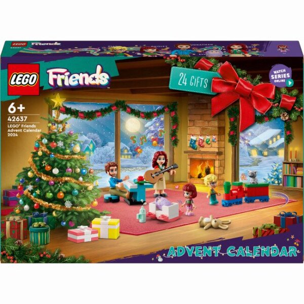 Конструктор LEGO Новогодний календарь 2024 42637 Разноцветный