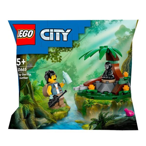 Конструктор LEGO Зустріч із малям горили 30665 34 деталі Різнокольоровий