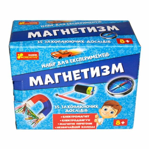 Набір експериментів &quot;Магнетизм&quot; 12114148У Різнокольоровий