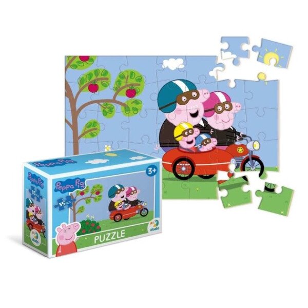Купить Пазл-мини "Peppa Pig" Dodo 200335 Разноцветный Артикул: 4823115904867 Фото №1