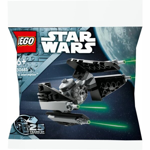 Конструктор LEGO Мінімодель Перехоплювача TIE 30685 48 деталей Різнокольоровий