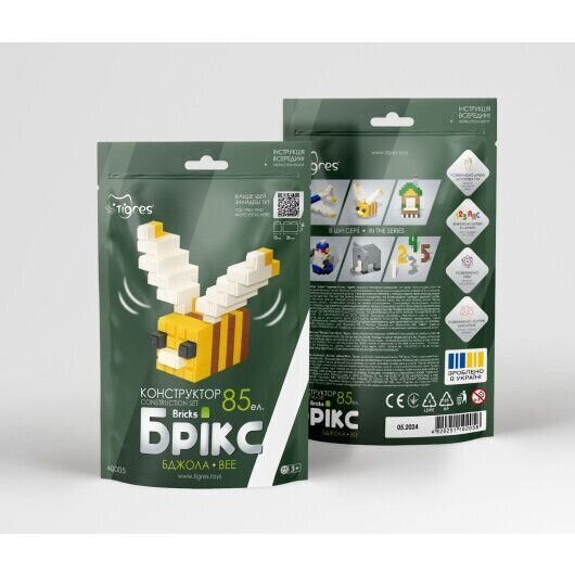 Конструктор Бджола &quot;Брікс&quot; Tigres 40005 85 ел. (4820251102058)