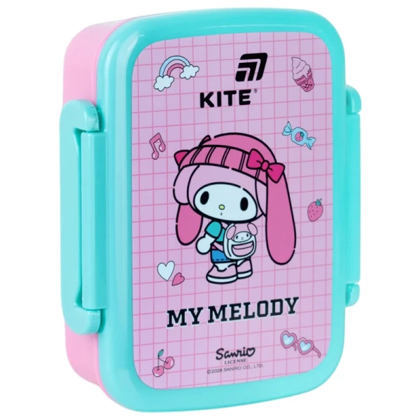 Купити Ланчбокс Kite My Melody  HK26-160-3 Різнокольоровий Артикул: 4063276350572 Фото №1