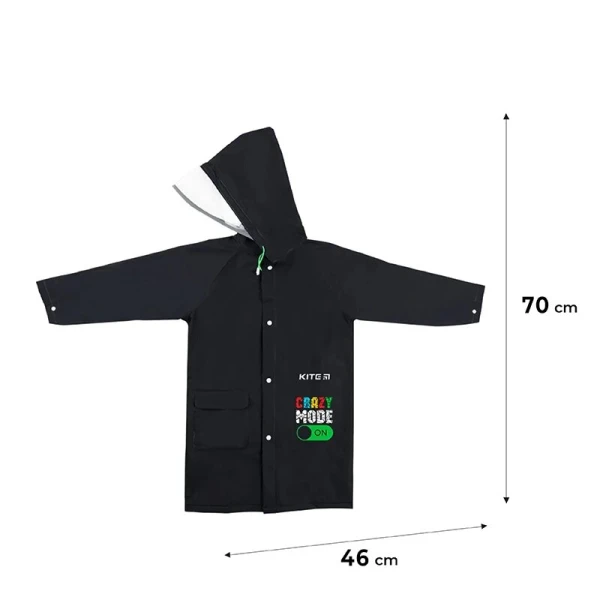 Купить Дождевик для мальчика KITE K24-2600S S Черный (4063276189028A) Артикул: 4063276189028 Фото №2
