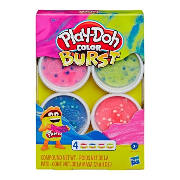 Набор пластилина &quot;Взрыв цвета&quot; Play-Doh E8060 4 баночки