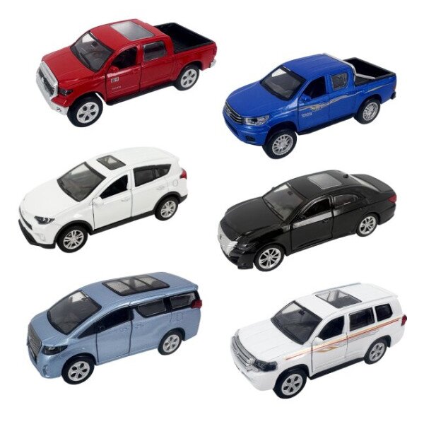 Купить Игрушка Автомодель - TOYOTA S2 KM25025S2 Разноцветный Артикул: 6974465203150 Фото №1