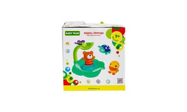 Купить Набор игрушек для ванны "Водяное приключение" Baby Team 9036 Разноцветный Артикул: 4824428090360 Фото №3