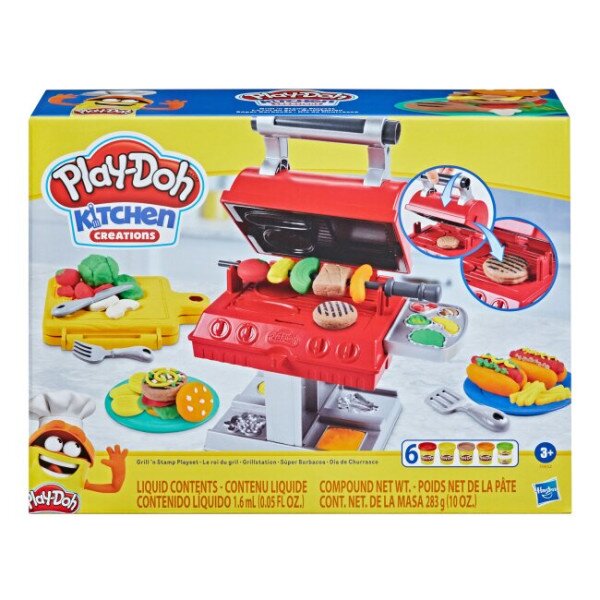 Набор для творчества с пластилином Гриль Play-Doh F0652