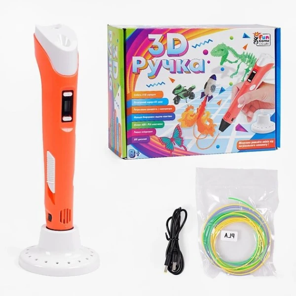 Ручка 3D для детского творчества 4FUN Game Club 53184 Разноцветный