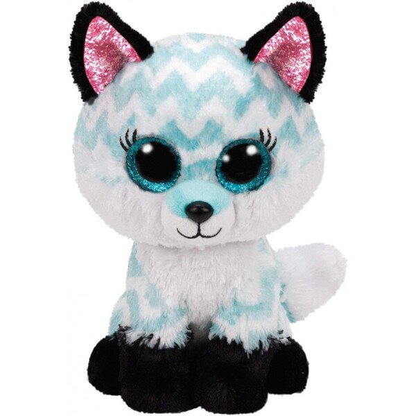 М&#039;яка іграшка TY Beanie Boo&#039;s Блакитна лисиця &quot;ATLAS&quot; 36368 15 см Різнокольоровий