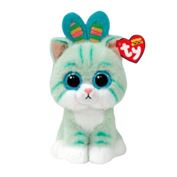 М&#039;яка іграшка TY Beanie Boo&#039;s Кошеня &quot;GUMDROP&quot; 37368 15 см Різнокольоровий