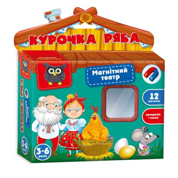 Игра настольная Магнитный театр &quot;Курочка Ряба&quot; Vladi Toys VT3206-31