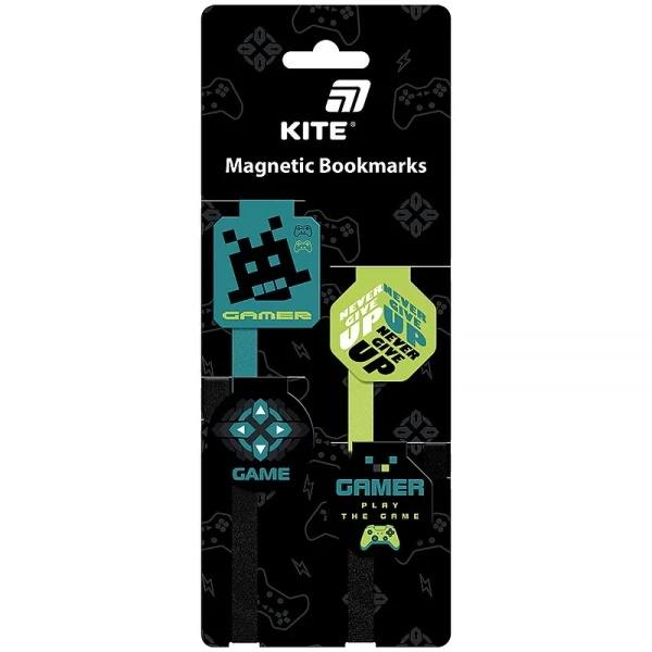 Купити Набір магнітних закладок-лясе Next Level Kite K26-497-3 Різнокольоровий Артикул: 4063276349781 Фото №1