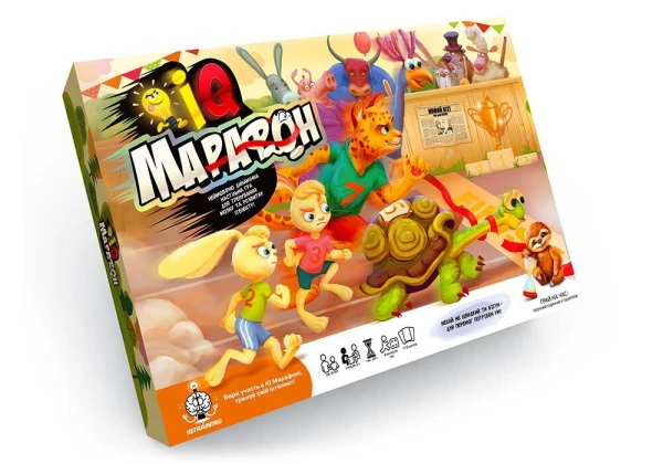 Настольная игра &quot;IQ Марафон&quot; укр G-IQM-01-01U (2000902776339)
