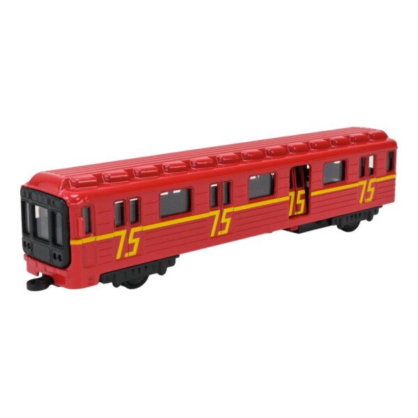 Купить Игрушка вагон-метро АВТОПРОМ 7875 Красный Артикул: 6988600092615 Фото №1