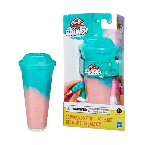 Баночка с массой для лепки Play-Doh F5982 Розово-голубой