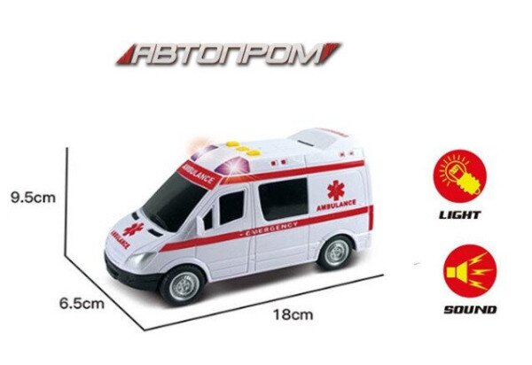Купить Игрушка Машина АВТОПРОМ 7994 Разноцветный Артикул: 6985608360210 Фото №1