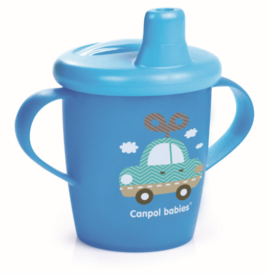 Кружка непроливайка 250мл.-синя 31/200-blu Canpol babies (2000901397467)
