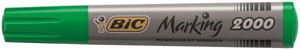 Маркер &quot;BIC&quot; 2000 02 перм. /8209123/(026) зелений (3086129999729)(SC)