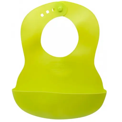 Купить Слюнявчик детский BABY TEAM 6500 Салатовый Артикул: 4824428065009 Фото №1