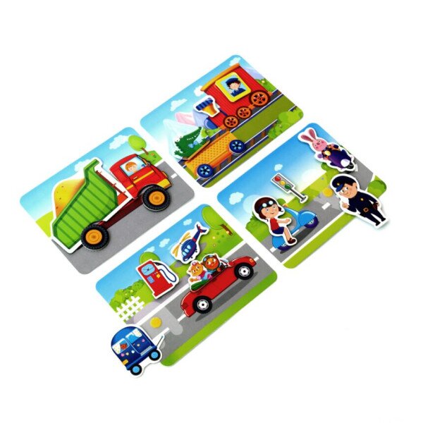 Купить Игра развивающая "Транспорт" Vladi Toys VT1302-28 (4820234762668) Артикул: 4820234762668 Фото №2