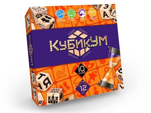 Развлекательная игра &quot;КубикУм&quot; Danko Toys G-KU-01U (2000903308751)