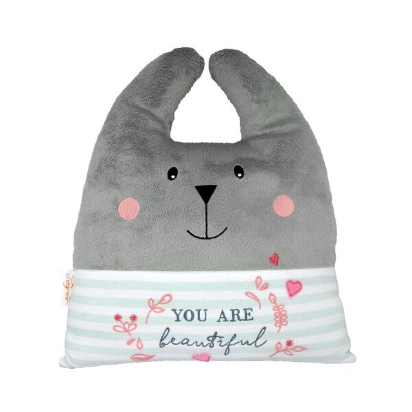 Игрушка подушка - кролик &quot;you are beautiful&quot; Tigres ПД-0302 (4823061518460)