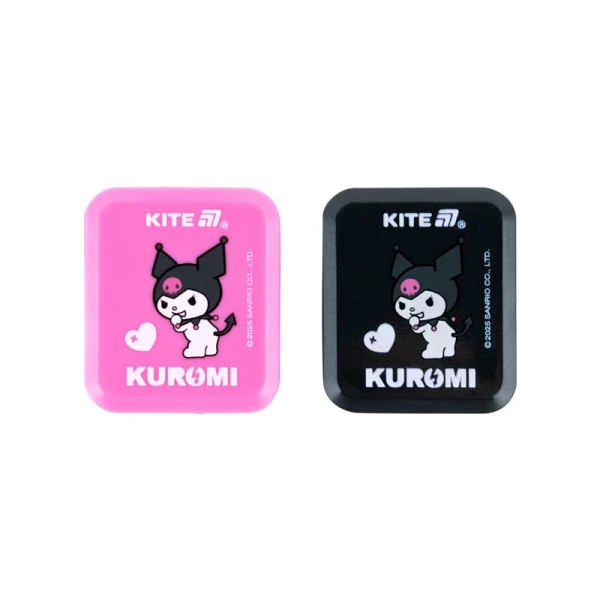 Купити Точилка з контейнером Kuromi Kite HK25-116-2 Різнокольоровий Артикул: 4063276314376 Фото №1