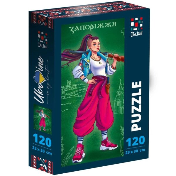 Пазл &quot;Zaporizhzhya&quot; Vladi Toys DT100-18 (5903858962092)