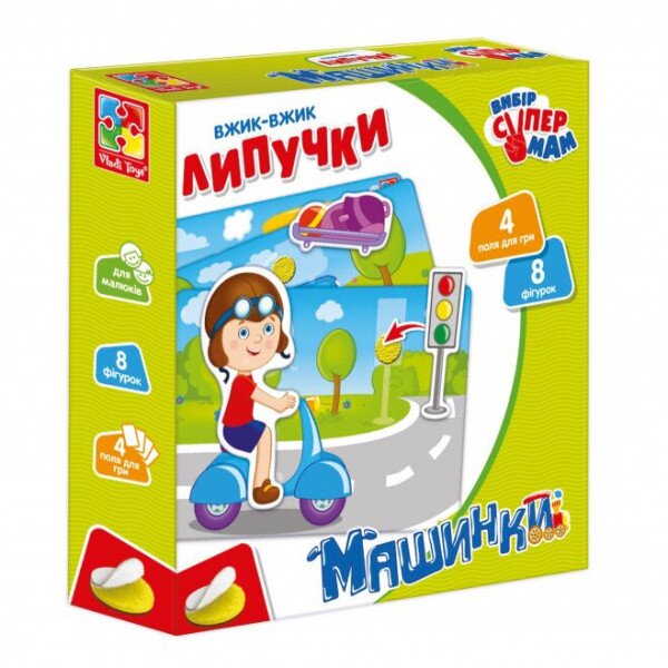 Личики &quot;Машинки&quot; Vladi Toys VT1302-21 (4820195058916)