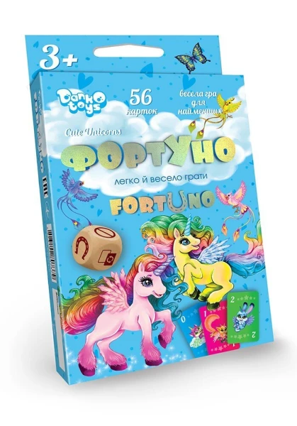 Розвиваюча настільна гра &quot;Фортуно-Fortuno Unicorns&quot; укр. (32) UF-04-01U (2000903603955)