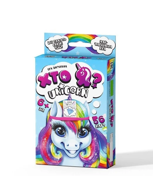 Настольная игра-викторина &quot;Кто Я? Unicorn&quot; укр HIM-05-01U (2000904248773)
