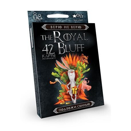Настільна гра Danko Toys The ROYAL BLUFF укр (RBL-01-01U, RBL-01-02U) (2000902557754)