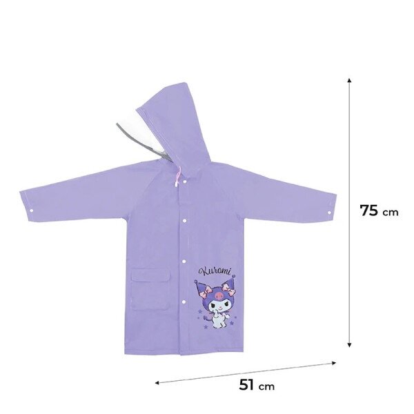 Купить Дождевик для девочки KITE HK24-2600M M Сиреневый (4063276188977A) Артикул: 4063276188977 Фото №2