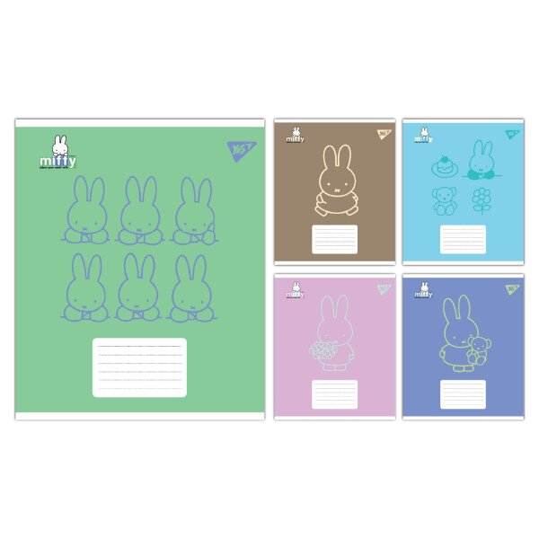 Зошит учнівський &quot;Miffy Bunny YES 767617 12 аркушів