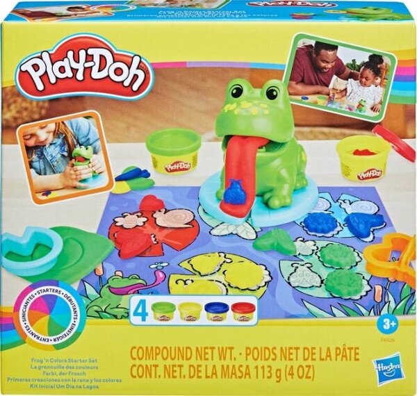Набор для творчества с пластилином &quot;Лягушка и цвета&quot; Play-Doh F6926