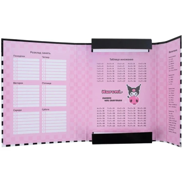 Купити Папка для зошитів "Kuromi" Kite HK25-210-3 Різнокольоровий Артикул: 4063276261250 Фото №2