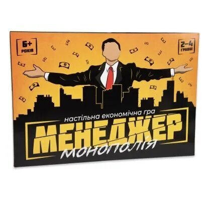 Настольная экономичная игра &quot;Менеджер&quot; Strateg 30342