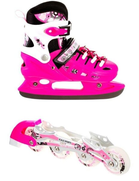 Ролики-ковзани Scale Sport 34-37 Рожевий (2000903106005)